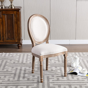 เก้าอี้รับประทานอาหารทำจากไม้ทรงหวายสไตล์ฝรั่งเศสเก้าอี้รับประทานอาหารไม้แบบซ้อนได้สำหรับโรงแรมจัดงานแต่งงาน - Product Image 2