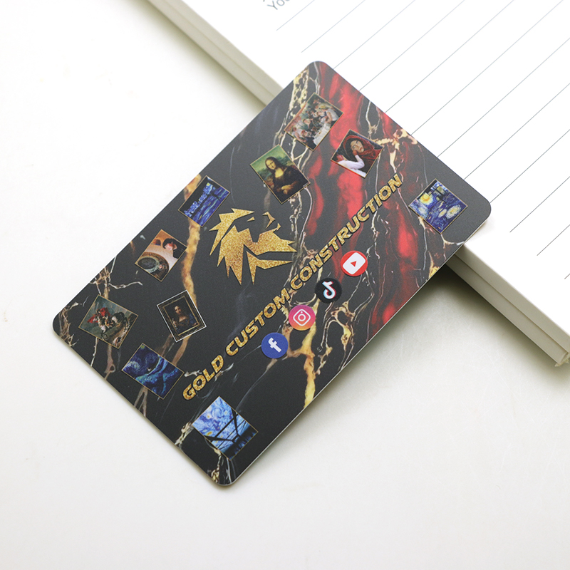 CMYK Plastic Card Printing Matte PVC Custom Gift Cards
