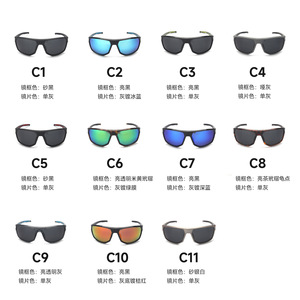 Sport Sunglasses Polarized TR90 Frame Green Mirror Lens For Fishing Running Cycling Golf Outdoor Activities - Product Image 4