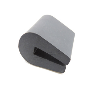 U Shaped Epdm <b>Rubber</b> Sealing <b>Strip</b> 1000mm For Glass Cabinet Door Window Protection - Product Image 5