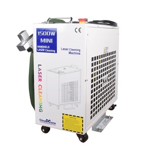 Machine de nettoyage laser à fibre 2000W pour l'élimination de la rouille, des revêtements de peinture, de l'oxyde, de l'huile et de la graisse sur équipements lourds - Product Image 1