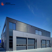 Bâtiment d'entrepôt en structure métallique préfabriquée, ossature en acier, taille personnalisée, directement de l'usine