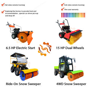 أداة إزالة الثلوج للجرارات والسيارات مع مجرفة دفع بمقبض فولاذي ووصلة سريعة وأدوات إزالة كهربائية - Product Image 4