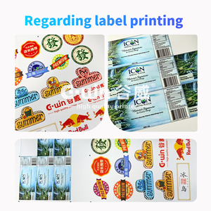 Pièces de machines d'impression GWIN, adhésif à base d'eau pour étiquettes CMYK LC LM, séchage rapide, emballage OPP 500 ml pour étiquettes autocollantes - Product Image 4