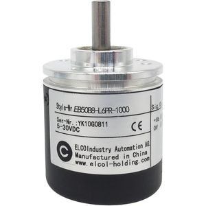 Codificador Rotatorio Elco EB50B8-L6PR-1000, Diámetro Exterior de 50 mm, Eje Sólido, 5-30 VCC, Automatización Industrial - Product Image 1