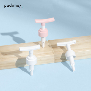 Saddle-shaped nozzle lotion pump — shampoo press head, shower gel pump head, external spring lotion pump head - Product Image 3