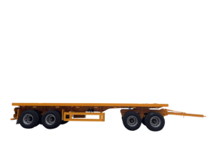 Remolque <span class=keywords><strong>de</strong></span> Plataforma Completa TANDA Personalizado con Barra <span class=keywords><strong>de</strong></span> Remolque, Capacidad <span class=keywords><strong>de</strong></span> 40 Toneladas, 2 Ejes, 8 Ruedas - Product Image 6