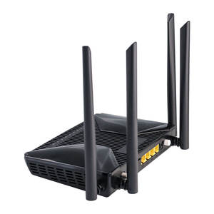 Fabricante de ONU Softel, ONU CATV 4GE de Color Negro Brillante, WIFI 6 AX3000 - Product Image 1