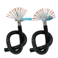 Câble de signal flexible multi-brins RVVP, câble blindé 2-10 brins, cuivre nu, câble de commande isolé en PVC