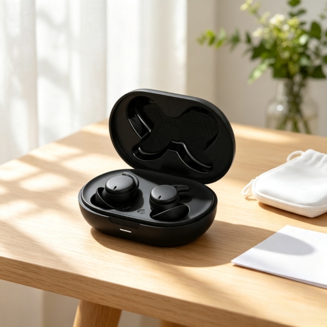 Pro 2 ANC Sleep TWS Earbuds with LED Battery Indicator New Liquid Silicone In-Ear Headphones