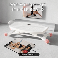 Appareil de fitness multifonctionnel portable pour la maison, en ABS écologique, simulateur de ski, mini stepper, planche d'équilibre