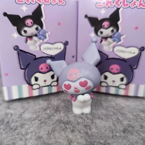 Personalización al por mayor Kawaii escritorio Pvc modelo juguete My Melody Kuromis Anime Mystery Blind Box figura de acción - Product Image 6