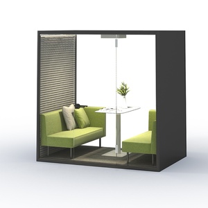 Cabina Telefónica Insonorizada Móvil, Cabina Privada para Llamadas Telefónicas, Cabina Acústica para Reuniones, Cabina Telefónica de Oficina con Vidrio Acústico, Cabina de Oficina para Jardín o Exteriores - Product Image 4