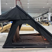 Tente de toit Zentopia en fibre de carbone, 2 personnes, ultra légère, coque rigide, installation rapide pour SUV 4x4, tout-terrain