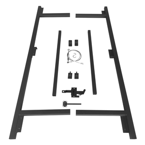 Adjust-A-Gate Venta al por mayor Heavy Duty Fence Adjust-A-Gate <span class=keywords><strong>Bisagra</strong></span> de puerta exterior negra - Product Image 3
