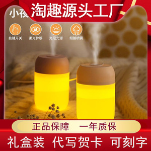 USB <b>Plug</b>-<b>In</b> Mini <b>Air</b> <b>Purifier</b> with Night Light Columnar Design 6.0kg Unit Weight Large Capacity Silent Sprayer for Home Hotel RV - Product Image 5