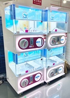 WANGERBAO Distributeur automatique de capsules Gacha en métal, personnalisable, à double étage, pour jeux à prix et arcades à griffes