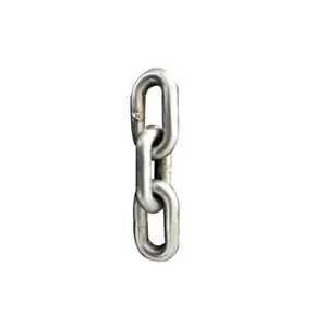 Japanese Standard Commercial Use Safety Lifting Alloy Steel Link Chain Construction Industrial Metal Welded Chain