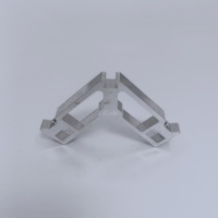 Support d'angle en aluminium durable Tengshuo, nouveau type moderne, en aluminium primaire 6063-T5, facile à visser pour fenêtres et portes
