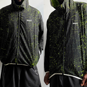 Custom Stress Reactive Reveals Reversible Crack Dynamic Polyester <b>Jackets</b> Outdoor <b>Lightweight</b> <b>Waterproof</b> Windbreaker <b>Jackets</b> <b>Men</b> - Product Image 3