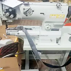 Cylinder arm walking foot paper bag industrial sewing machine for carpet edging