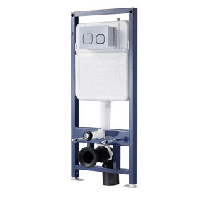 Inodoro de Doble Descarga Suspendido de Pared con Cisterna Empotrada <span class=keywords><strong>Universal</strong></span> y Diseño de Botón, Accesorio de Baño, Tanque de WC - Product Image 2