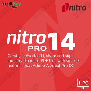 Clé de licence officielle authentique Nitro PDF Pro 14 24h/24 et 7j/7, <span class=keywords><strong>activation</strong></span> en ligne pour une édition à vie du logiciel PDF - Product Image 6