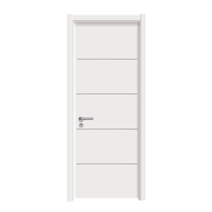 Chambre intérieure porte en <span class=keywords><strong>bois</strong></span> à un seul vantail design chambre intérieure gris mdf porte affleurante en <span class=keywords><strong>bois</strong></span> pour les maisons - Product Image 3