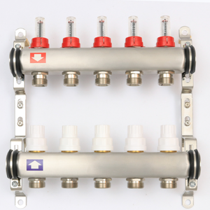 <span class=keywords><strong>Collettori</strong></span> d'acqua in acciaio inossidabile collettore di distribuzione automatica 2-12Ways per il <span class=keywords><strong>riscaldamento</strong></span> - Product Image 1