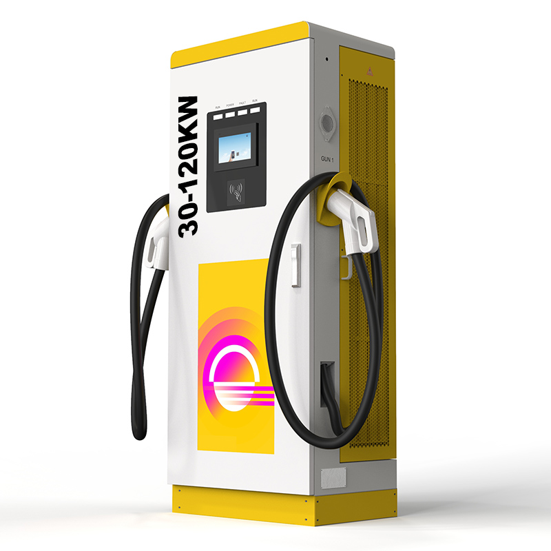 Напольный коммерческий уровень 3 фазы ccs2 gbt 30 кВт 50 кВт 60 кВт 120 кВт 150 кВт постоянного тока EV станция быстрой зарядки для электромобилей