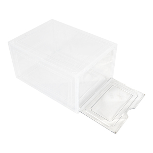 Caja <span class=keywords><strong>de</strong></span> Almacenamiento <span class=keywords><strong>de</strong></span> <span class=keywords><strong>Zapatos</strong></span> Apilable y Plegable, Gabinete <span class=keywords><strong>de</strong></span> <span class=keywords><strong>Plástico</strong></span> <span class=keywords><strong>para</strong></span> <span class=keywords><strong>Zapatos</strong></span>, Caja Transparente <span class=keywords><strong>para</strong></span> Exhibición <span class=keywords><strong>de</strong></span> Calzado - Product Image 6