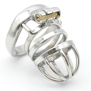 Высококачественное устройство для мужского целомудия из нержавеющей стали, клетка для связывания члена, замок для пениса, антимастурбационные секс-игрушки для мужчин - Product Image 3