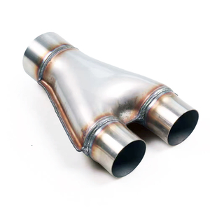 Pièces automobiles tuyau d'échappement universel en Y fabricant professionnel <span class=keywords><strong>prix</strong></span> usine accessoires tuyau à tube en Y à trois voies - Product Image 1
