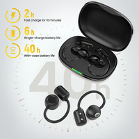 Écouteurs Bluetooth Remax Open Ear V6.0, étanches IPX5, sans fil, avec crochets d'oreille pour la course à pied