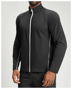 Chaqueta Deportiva Ligera y Ecológica para Hombre, Transpirable, que Absorbe la Humedad, Ropa Deportiva Elegante para Correr, Venta al por Mayor RUIQUWIN - Product Image 4