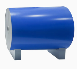 Bobines d'acier galvanisé de qualité marine, revêtues de couleur, résistantes à l'eau salée, couche de zinc de 500 g/m², laminées à froid pour la construction côtière et les toitures - Product Image 1