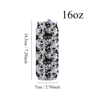 Vaso Térmico Personalizado/Al Por Mayor de Acero Inoxidable, Vaso de Viaje de 16 oz con Tapa y Pajita - Product Image 2