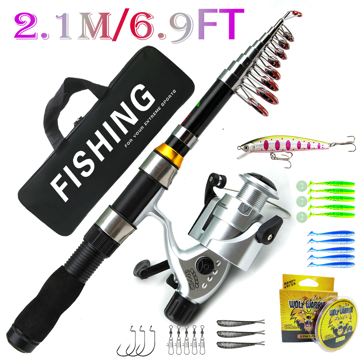 Costume blanc argenté 406 de 2,1 m