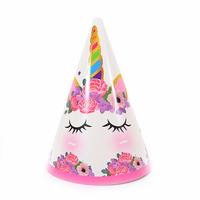 Vaisselle jetable rose licorne assiettes à gâteaux tasses serviettes nappe pailles filles enfants anniversaire bébé fête ensemble