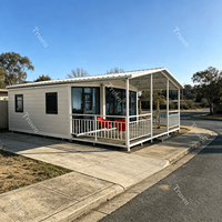 Petite maison de luxe blanche, conteneurs écologiques démontables, appartement intégré, extensible, mobile, avec terrasse