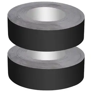 Một mặt màu đen không thấm nước boong joist Băng áp lực nhạy cảm cao su dính cho Roof Top Masking và cung cấp in ấn