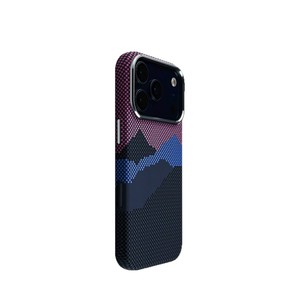 Étui de téléphone magnétique MQ Skin Feel, motif montagne et rivière, coque de protection antichoc compatible avec IOS 17 <span class=keywords><strong>Pro</strong></span> <span class=keywords><strong>Max</strong></span> - Product Image 5
