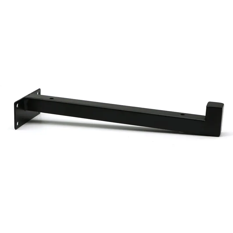 Heavy-duty L bracket on the wind wall shelf floating flat plate support frame metal wrought iron support hanger