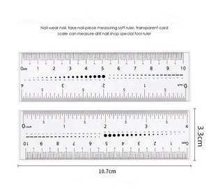 5 pièces/ensemble Transparent ongles doux règle presse sur ongles <span class=keywords><strong>mesure</strong></span> outil de <span class=keywords><strong>mesure</strong></span> Portable doux ongles strass <span class=keywords><strong>mesure</strong></span> règle - Product Image 5