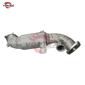 Système d'échappement Catback Vortex haute performance en acier inoxydable SS304 1,5 mm poli miroir pour Alfa Romeo Giulia 2.0T - Product Image 6