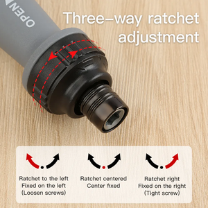 12 in 1 Ratchet Tool 180 Rotating Multi-angle Head Cross Slotted Torx Hexagon Combination Screwdriver <b>Set</b> MYJ-121 12 I - Product Image 3