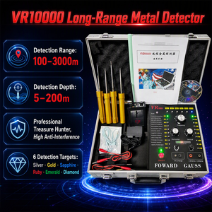เครื่องตรวจจับโลหะระยะไกล VR10000 เครื่องค้นหาทองคำ ระยะตรวจจับ 100-3000 เมตร - Product Image 1