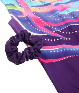 Vêtements de sport noirs pour filles, vêtements de danse en maille, body de ballet respirant pour filles, justaucorps scintillants, 4-13 ans - Product Image 3