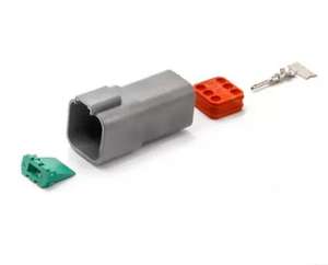 Deutsch Dtp04-2/4/6/8/10/12p konektor mobil tahan air konektor harnes Terminal wanita steker konektor mobil - Product Image 1