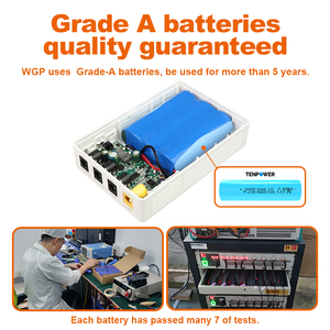 Mini onduleur WGP 9900 mAh avec batterie au lithium 12 V 2 A, 12 V 2 A, 9 V 1 A, mini onduleur pour routeur Wifi et modem - Product Image 3